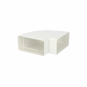 Koleno 90° horizontální VENTS 8281 - 60x204mm PVC