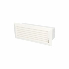 Mřížka potrubí VENTS 872 - 60x204mm PVC s klapkou