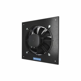 Ventilátor VENTS OV2D 250 průmyslový, čtvercový (370x370mm), černý