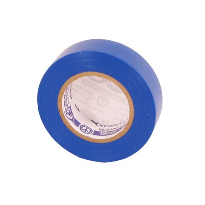 PVC izolační páska modrá 15mmx10mx0,15mm