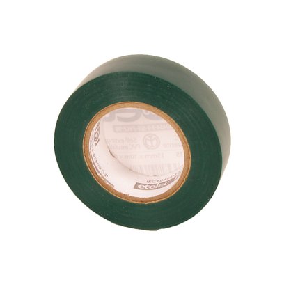PVC izolační páska zelená 15mmx10mx0,15mm