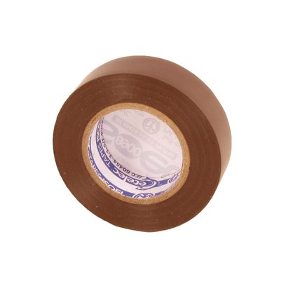 PVC izolační páska hnědá 19mmx25mx0,15mm