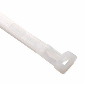 Vázací pásky otevíratelné RID 280x3,5mm, prodloužený pin, bílá, (bal.=100ks) /RID.2.212