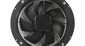Kruhové ventilátory (černé)